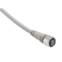 Omron Female 4 Way Straight to Male/Female 4 Way Unterminated Sensor Actuator Cable 10m XS5F-D421-J80-F