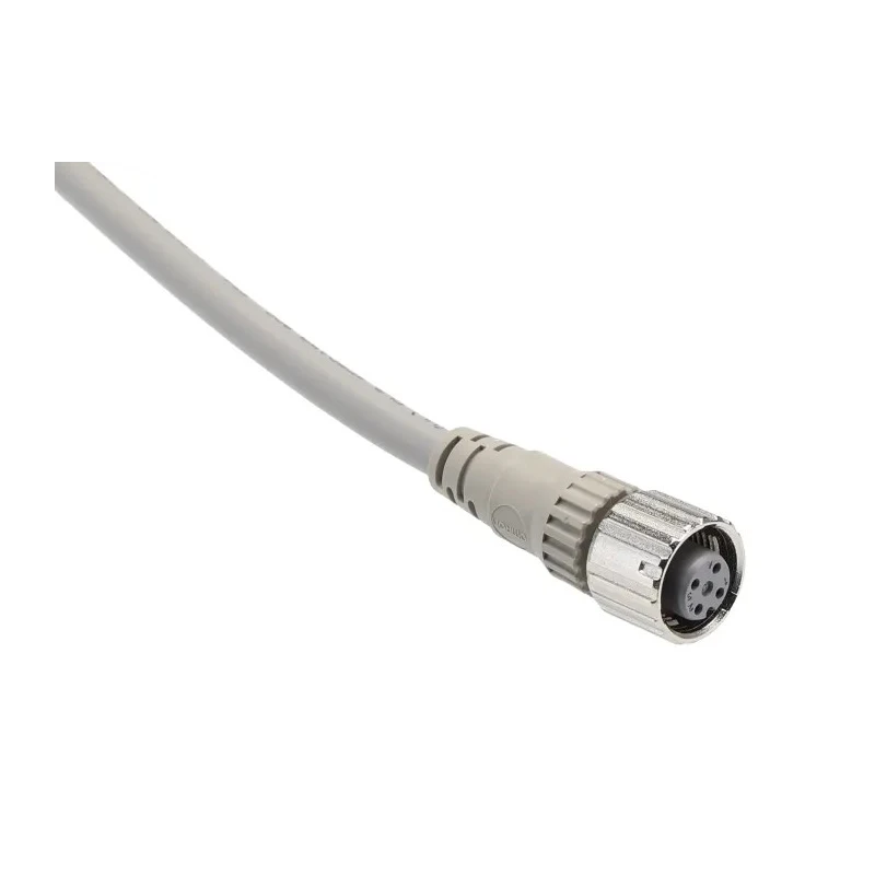Omron Female 4 Way Straight to Male/Female 4 Way Unterminated Sensor Actuator Cable 10m XS5F-D421-J80-F