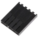 Molex SL Female Connector Housing 2.54 mm Pitch 5 Way 1 Row Straight 50-57-9005