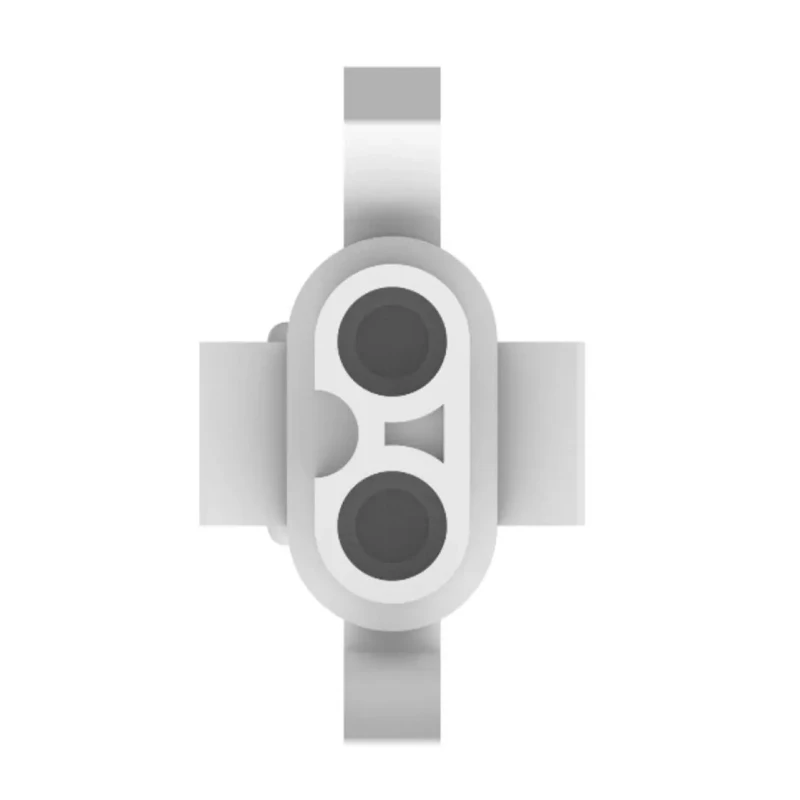 TE Connectivity Commercial MATE-N-LOK Male Connector Housing 5.98 mm Pitch 2 Way 1 Row Straight 151680
