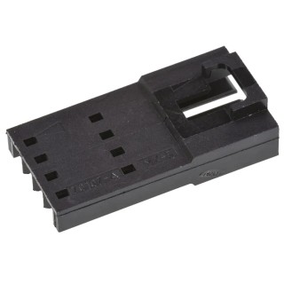 Molex SL Female Connector Housing, 2.54 mm Pitch, 4 Way, 1 Row Straight 70107-0003