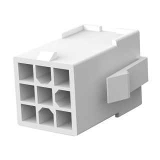 TE Connectivity Mini-Universal MATE-N-LOK Female Connector Housing, 4.2 mm Pitch, 9 Way 3 Row Straight 172332-1