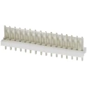 TE Connectivity MTA-100 Series Straight Through Hole Pin Header 16 Contacts 2.54 mm Pitch 1 Row Unshrouded 1-640456-6