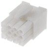 TE Connectivity Mini-Universal MATE-N-LOK Male Connector Housing 12 Way 3 Row 4.2 mm Pitch Nylon Cable Mount 172341-1