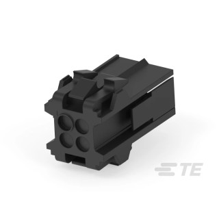 TE Connectivity Metrimate Female Connector Housing 5 mm Pitch 4 Way 2 Row Straight 207016-1