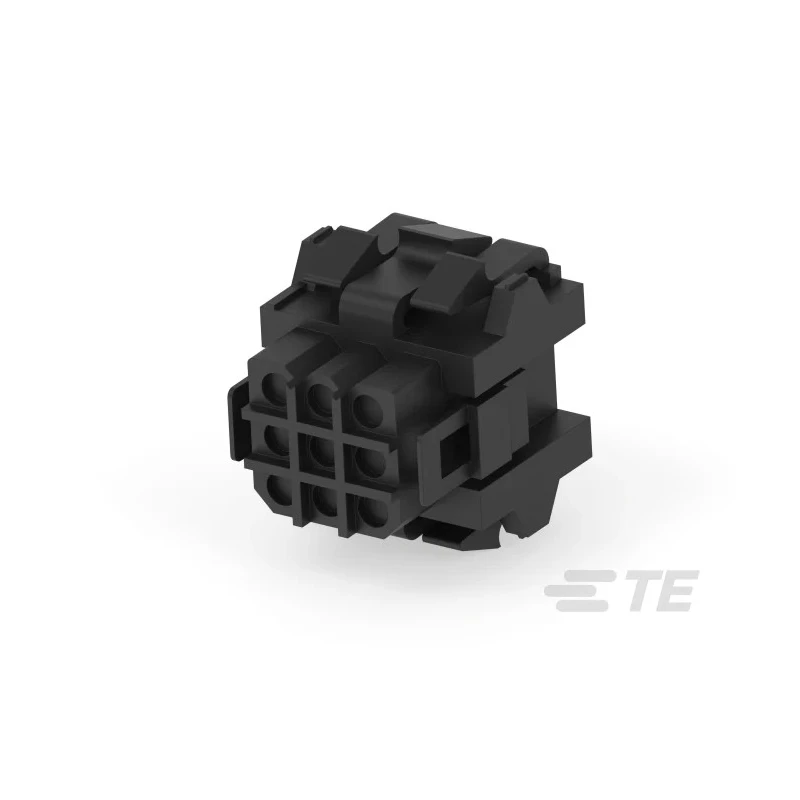 TE Connectivity Metrimate Male Connector Housing 5 mm Pitch 9 Way 3 Row Straight 207439-1