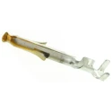 TE Connectivity Mini-Universal MATE-N-LOK Series Female Crimp Terminal 9.5A Current Gold Plating Brass Contact 1-770986-0