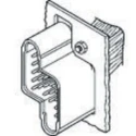 TE Connectivity Metrimate Female Connector Housing 5.08 mm Pitch 12 Way 4 Row Straight 211759-1