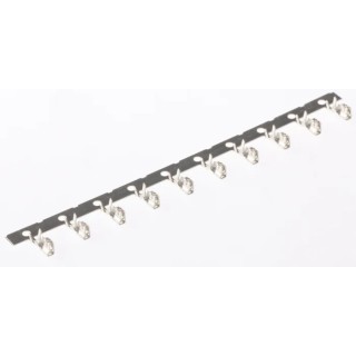 TE Connectivity AMP CT Series Female Crimp Terminal, 26 AWG Min Crimp, 22 AWG Max, 4A Current, Tin Plating, 7.5mm 179518-1