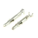 TE Connectivity Universal MATE-N-LOK Series Male Crimp Terminal Contact Brass Tin Plating 19A 24-18 AWG 22.23mm 350690-1