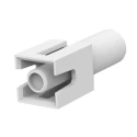 TE Connectivity Universal MATE-N-LOK Female Connector Housing 6.35 mm Pitch 1 Way 1 Row Straight 350866-1