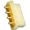 TE Connectivity Universal MATE-N-LOK Series Straight Through Hole PCB Socket 4-Contact, 1 Row, 6.35 mm Pitch, 600V 350826-1