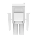 TE Connectivity Universal MATE-N-LOK II Male Connector Housing 6.35 mm Pitch 2 Way 1 Row Straight 770017-1