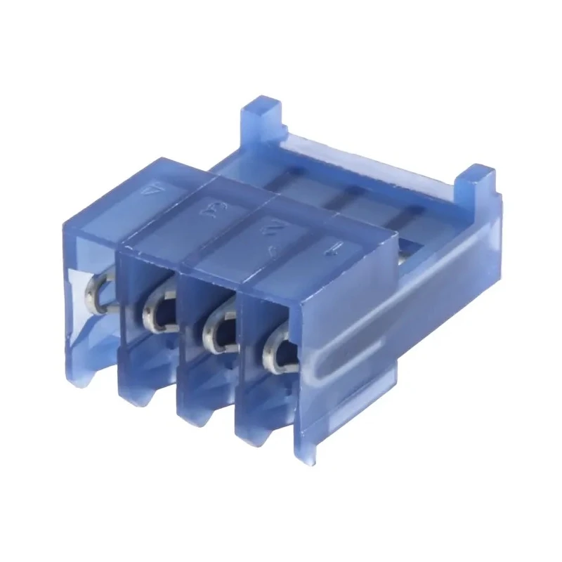 TE Connectivity 4-Way IDC Connector Female, 1 Row, 2.54mm Pitch, 5A, 250V AC, Nylon Housing 3-643815-4