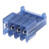 TE Connectivity 4-Way IDC Connector Female, 1 Row, 2.54mm Pitch, 5A, 250V AC, Nylon Housing 3-643815-4
