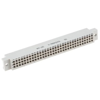 TE Connectivity 96 Way 2.54 mm Pitch Wire-to-Board Crimp 3 Row Female Straight DIN 41612 Connector 925486-1