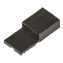 TE Connectivity AMPMODU NOVO Shunt Straight Female Black Handle 2 Way 1 Row 2.54 mm Pitch 881545-1