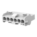 TE Connectivity Universal MATE-N-LOK Female Connector Housing 6.35 mm Pitch 6 Way 1 Row Straight 926307-3