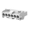 TE Connectivity Universal MATE-N-LOK Female Connector Housing 6.35 mm Pitch 6 Way 1 Row Straight 926307-3
