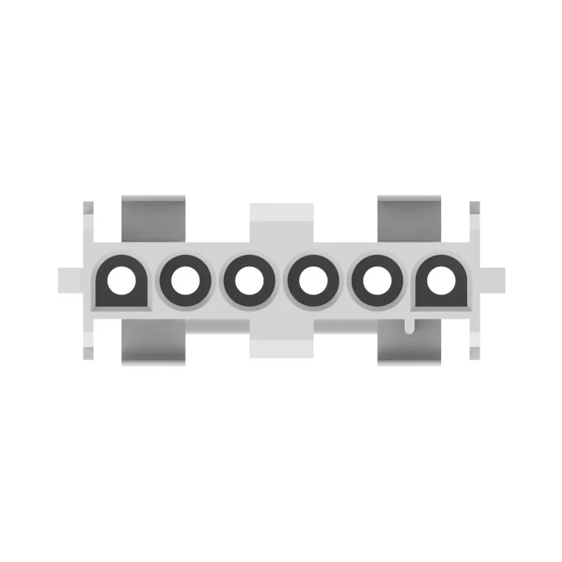 TE Connectivity Universal MATE-N-LOK Female Connector Housing 6.35 mm Pitch 6 Way 1 Row Straight 926307-3