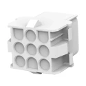 TE Connectivity Universal MATE-N-LOK Female Connector Housing 6.35 mm Pitch 9 Way 3 Row Straight 927231-3