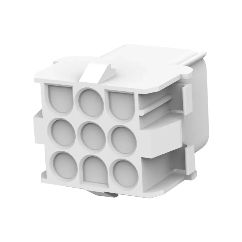 TE Connectivity Universal MATE-N-LOK Female Connector Housing 6.35 mm Pitch 9 Way 3 Row Straight 927231-3