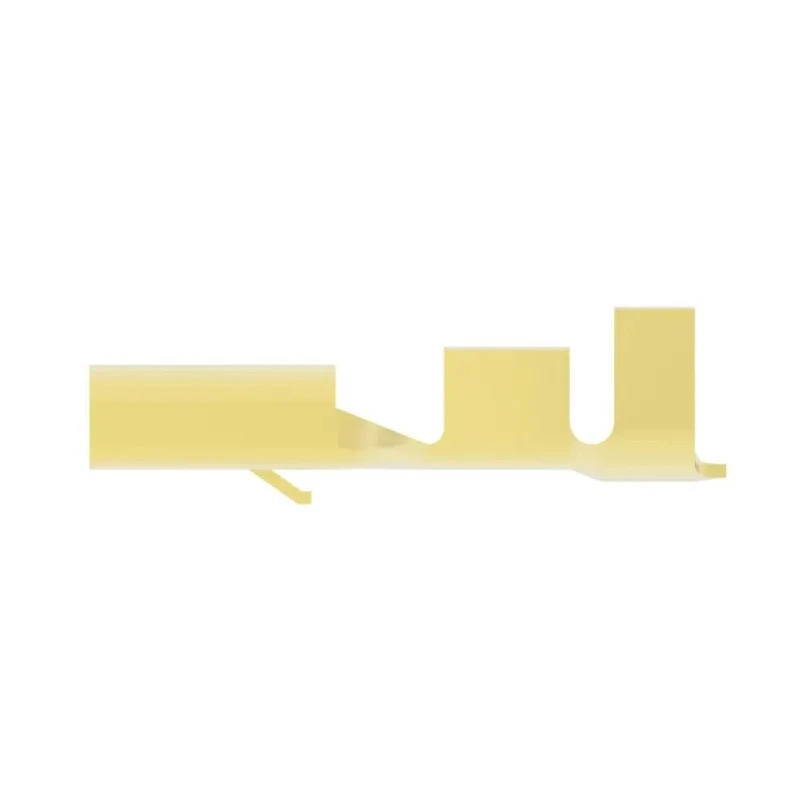 TE Connectivity FASTIN-FASTON .250 Yellow Uninsulated Female Spade Connector Crimp 6.35 x 0.81 mm Tab Size 42282-1