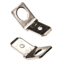 RS PRO FASTON 250 Black Uninsulated Male Spade Connector, Solder, 6.35 x 0.81 mm Tab Size 181948-2