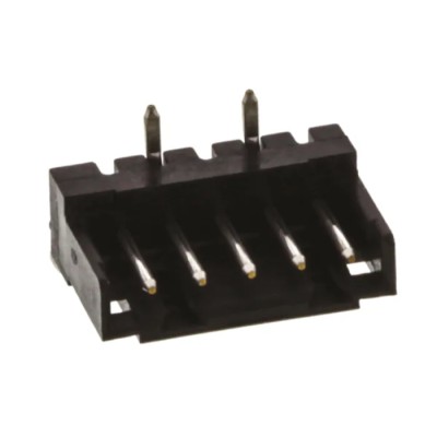 TE Connectivity AMP CT Series Straight Surface PCB Header, 5 Contacts, 2 mm Pitch, 1 Row, Shrouded 292171-5