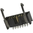 TE Connectivity AMP-LATCH Series Straight Through Hole PCB Header 16 Contacts 2 Rows 2.54 mm Pitch Shrouded 2-1761608-6