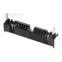 TE Connectivity AMP-LATCH Series Straight Through Hole PCB Header 16 Contacts 2 Rows 2.54 mm Pitch Shrouded 2-1761608-6