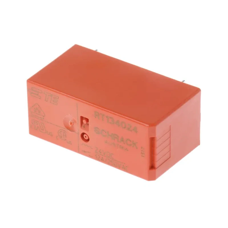 TE Connectivity PCB Power Relay, 24V dc Coil, 12A Switching Current, SPST RT134024