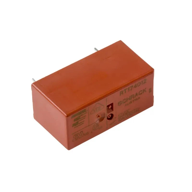 TE Connectivity Power Relay PCB Mount SPDT 12V DC Coil 10A Switching Current RT174012