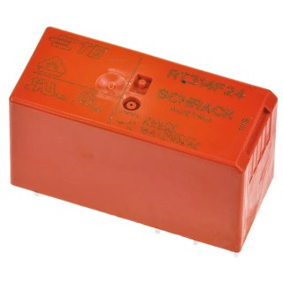 TE Connectivity PCB Power Relay 24V DC Coil 16A Switching Current SPDT RT314F24