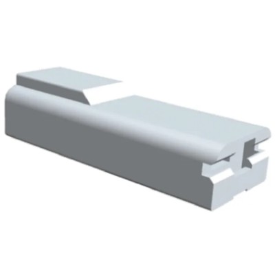TE Connectivity 1 Way Polyamide 66 Crimp Terminal Housing, 6.35 mm Tab Size, Natural 1544456-1