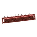 TE Connectivity Micro-MaTch Series Straight Surface PCB Socket 20-Contact 2 Row 2.54 mm Pitch Solder 9-338069-0