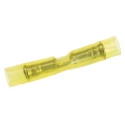 TE Connectivity PIDG Butt Splice Connector Yellow Insulated Tin 24AWG Crimp 22.61mm 323994