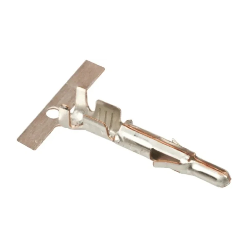 TE Connectivity Universal MATE-N-LOK Series Male Crimp Terminal for 20 AWG to 14 AWG Wire, Tin Plated Phosphor 926883-3