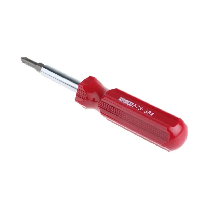 RS PRO Bit Holder Screwdriver, 3/16 in, 9/32 in, PH1, PH2 Tip, 185mm Overall 573-384
