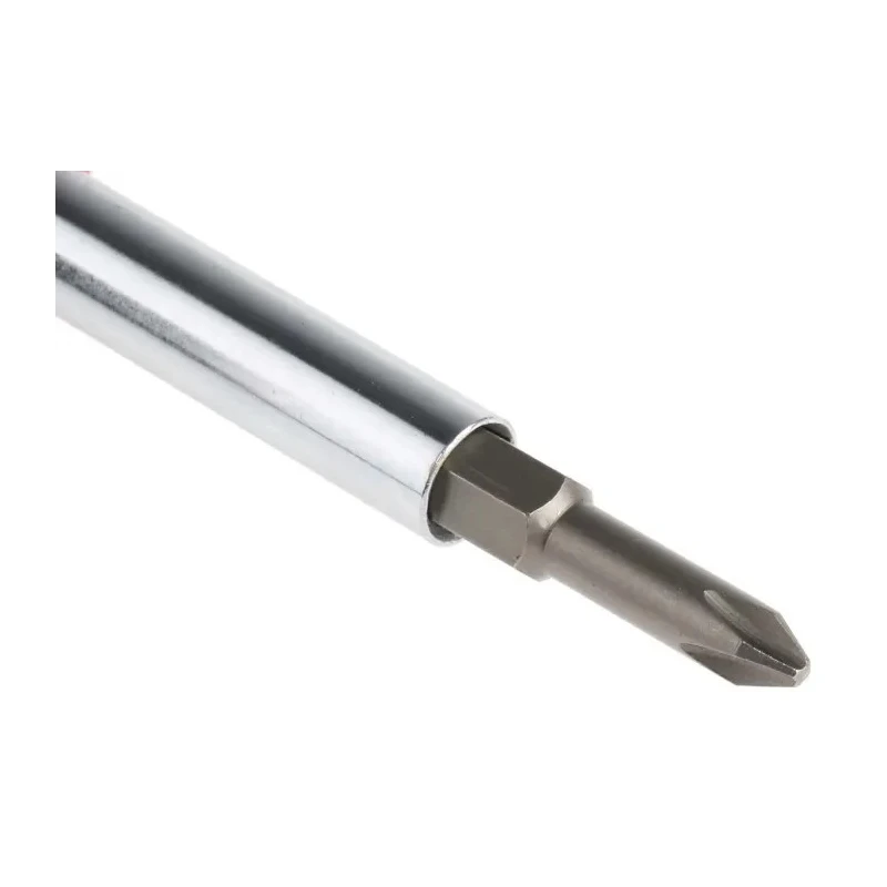 RS PRO Bit Holder Screwdriver, 3/16 in, 9/32 in, PH1, PH2 Tip, 185mm Overall 573-384