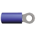 TE Connectivity PLASTI-GRIP Insulated Ring Terminal M5 Stud Size 16 AWG 14 AWG Wire Size Blue 342144-1