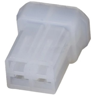 TE Connectivity AMP FASTIN-FASTON 4 Way Polyamide 66 Crimp Terminal Housing 6.35 mm Tab Size 626056
