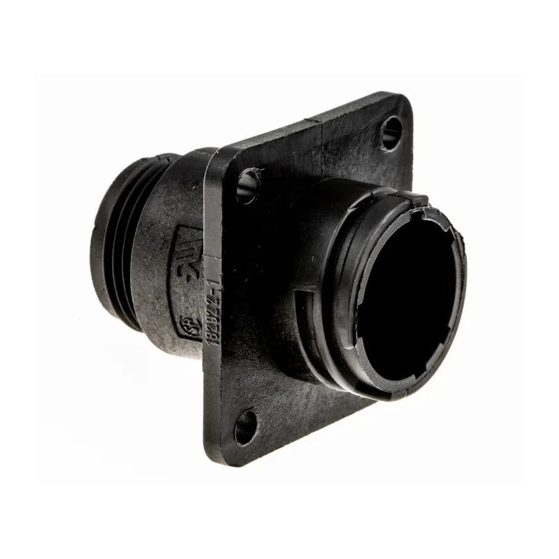 TE Connectivity Circular Connector, 9 Contacts, Panel Mount Socket, Male, IP67 Rated, 600V, 13A, Thermoplastic 182922-1