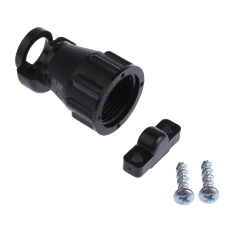 TE Connectivity CPC Series Cable Clamp Shell Size 11 Black, 31.75mm Length, 20 Contacts 1-206062-4