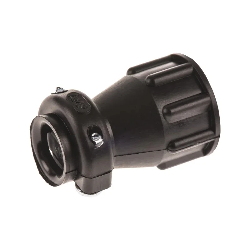 TE Connectivity CPC Series Cable Clamp Shell Size 11 Black, 31.75mm Length, 20 Contacts 1-206062-4