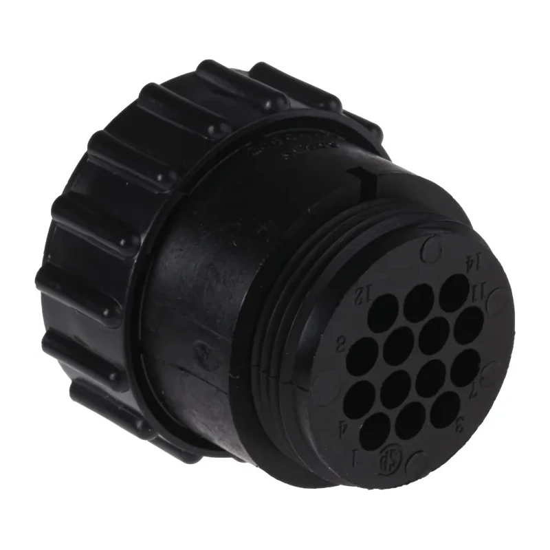 TE Connectivity Circular Connector 14 Contacts Cable Standard Plug Male CPC Series 206044-1