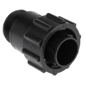 TE Connectivity Circular Connector Standard Size 4 Contacts Male Plug Cable Mount 600V Crimp Termination 206429-1