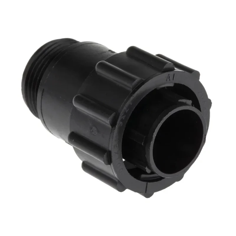 TE Connectivity Circular Connector Standard Size 4 Contacts Male Plug Cable Mount 600V Crimp Termination 206429-1