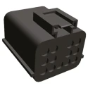 TE Connectivity Econoseal III 070 Male Connector Housing, 4.8 mm Pitch, 13 Way, 3 Row Straight 344260-1