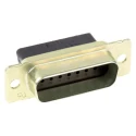 TE Connectivity AMPLIMITE HDP-20 15 Way Straight Cable D-Sub Connector Male 250V Steel Housing 205206-9